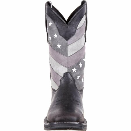 Durango Rebel by Faded Black Flag Western Boot, BLACK CHARCOAL GREY, W, Size 10.5 DDB0125